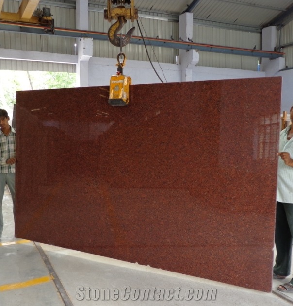 Imperial Red Granite Slabs