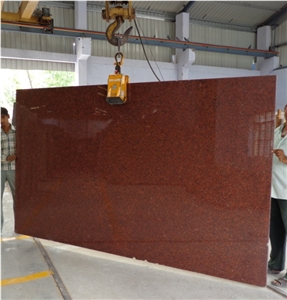 Imperial Red Granite Slabs