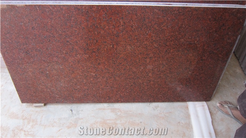 Imperial Red Granite Slabs
