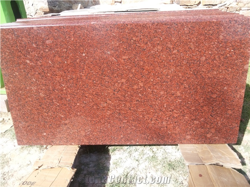 Imperial Red Granite Slabs