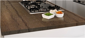 Saint Pierre Linear Limestone Kitchen Top