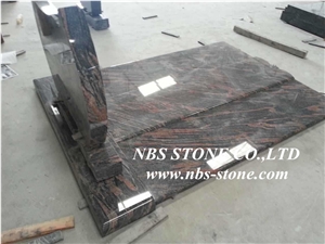 Aurora Granite Tombstone Monument,Western Style Tombstones