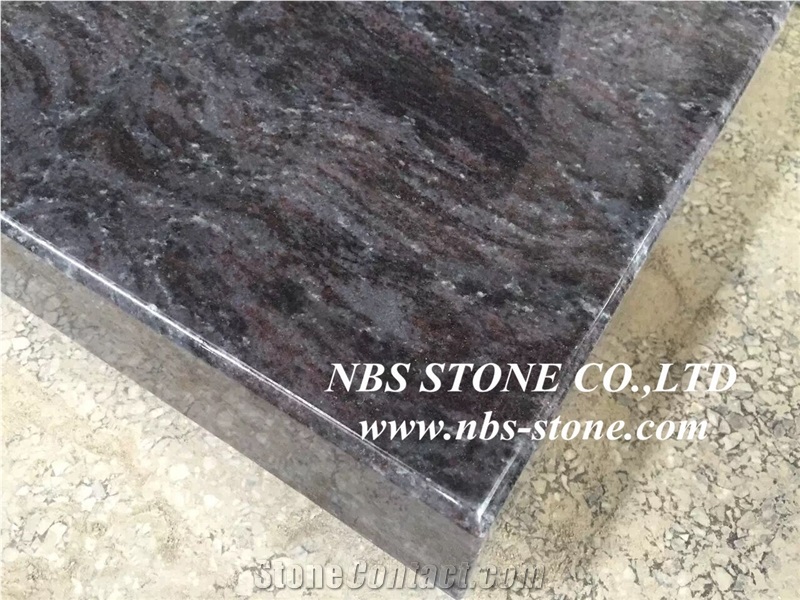 Bahamas Blue Granite Tombstone Design,Western Style Monuments