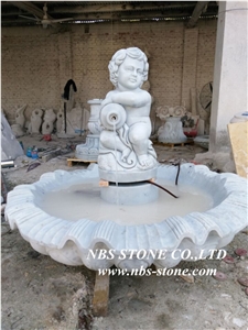 China Grey Granite Western New Design Modern Exterior Water Stone Fountain,Sculptured Fountains/Garden Fountains