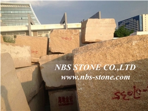 Giallo Namibia Marble Blocks, Yellow Marble Blocks