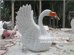 Granite Animal Sculptures,Statue,Swan Sculptures