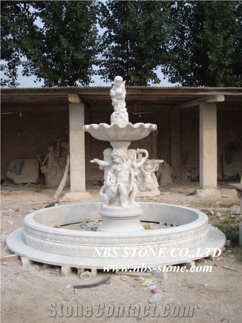 Marble Fountain,Sculptured Fountains, Water Features