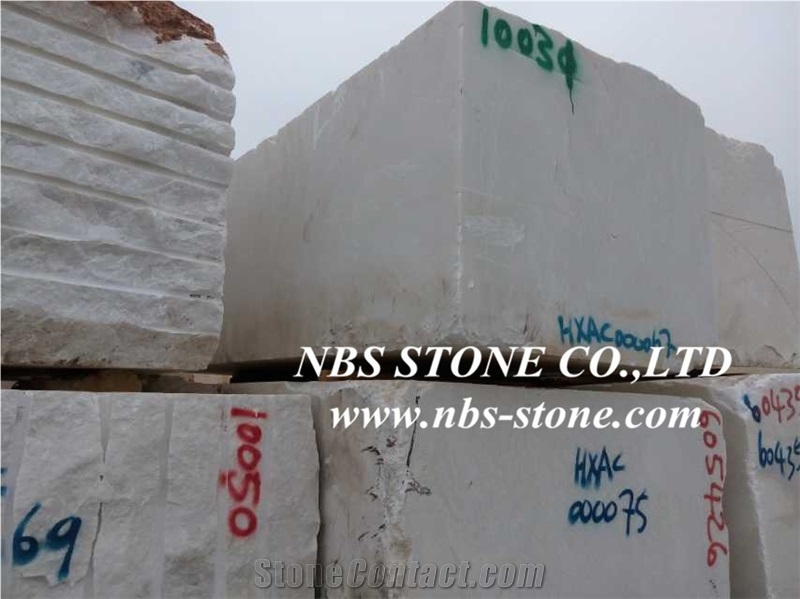 Mystery White Marble Blocks