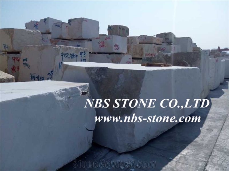 Mystery White Marble Blocks