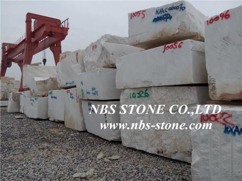 Mystery White Marble Blocks