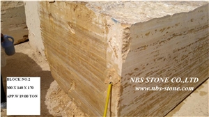New Yellow Travertine Blocks