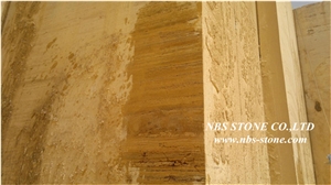 New Yellow Travertine Blocks