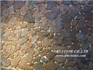 Red Basalt Lava Rock Tiles & Slabs , Lava Stone Red Basalt