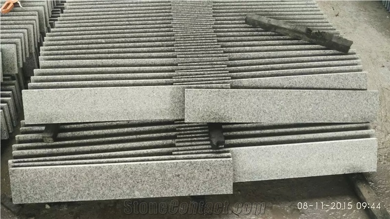 Good Quality China Origin G603 Sesame Grey Granite Step Risers