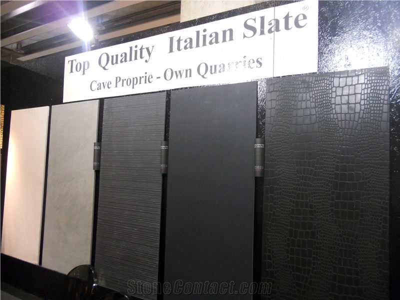 Ardesia Fontanabuona, Ardesia Liguria Slate Tiles & Slabs, Black Slate Tiles & Slabs Italy