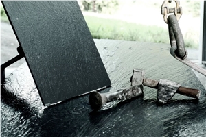 Ardesia Fontanabuona, Ardesia Liguria Slate Tiles & Slabs, Black Slate Tiles & Slabs Italy