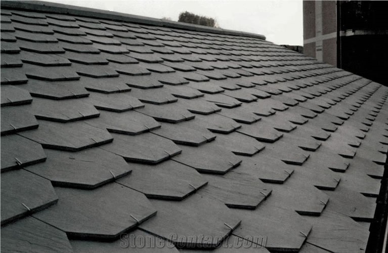 Ardesia Nera Roof Tiles