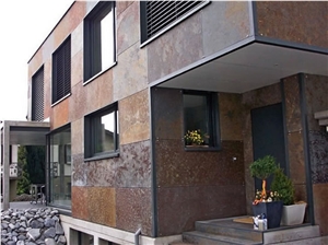 Autumn Slate Wall and Floor Tiles, Multicolor Slate Flooring and Walling Tiles