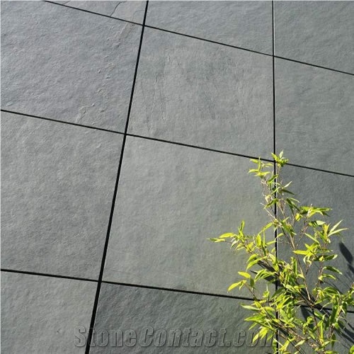 Ocean Grey Slate Natural Cleft, Calibrated Wall and Floor Covering