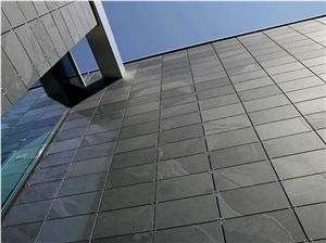 Ocean Grey Slate Natural Cleft, Calibrated Wall and Floor Covering