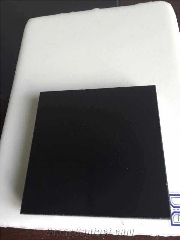 Black Marmoglass, Black Crystallized Stone