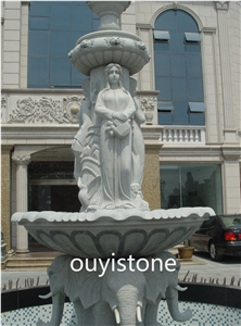 Grey Granite Fountain
