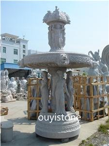 Grey Granite Sculptured Fountains