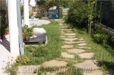 Gneiss for Grass Fugue,, Landscaping Stones, Flagstone