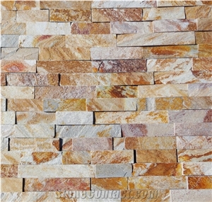 Multicolor Bulgarian Gold Gneiss Tiles