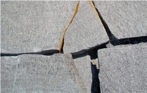 Silver Gneiss Irregular Flagstones