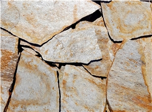 Yellow Bulgarian Gneiss Flagstone
