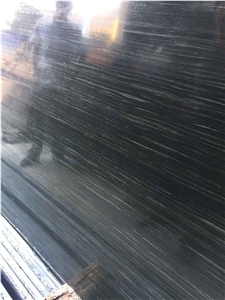 China Green Wood Vein Granite Tiles/Wave Green Granite High Polished Slabs-Good Price