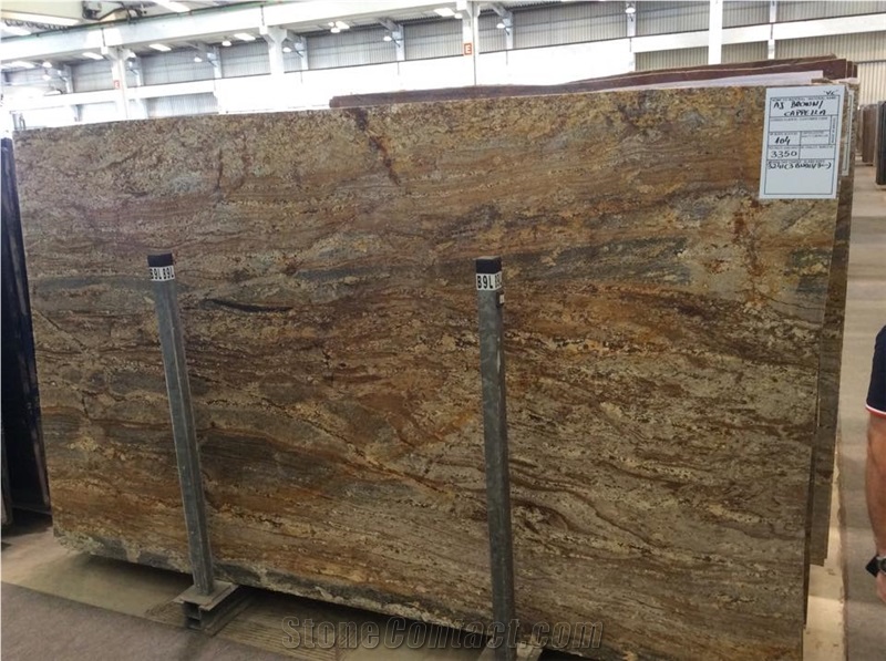 Giallo Capella Granite Slabs
