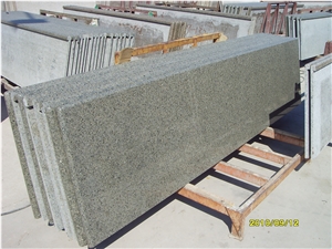 Desert Oasis Granite Cut to Size Countertop for Kitchen, Bar with Full Bullnose, Bevel Edge, China Cheap Green Granite Countertops