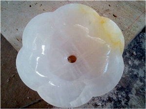 Luxary Natural Onyx Stone Sink Wash Basin Polished