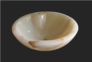 Luxary Natural Onyx Stone Sink Wash Basin Polished