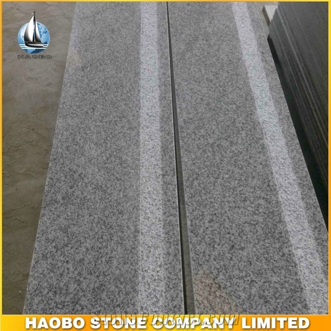 Natural Stone China Quarry Manufacture, Chinese Cheap Grey Granite G603 Anti-Slip Flamed Stairs, Steps and Rises for Building Projects