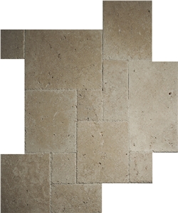 Egeus Travertine Linos French Pattern