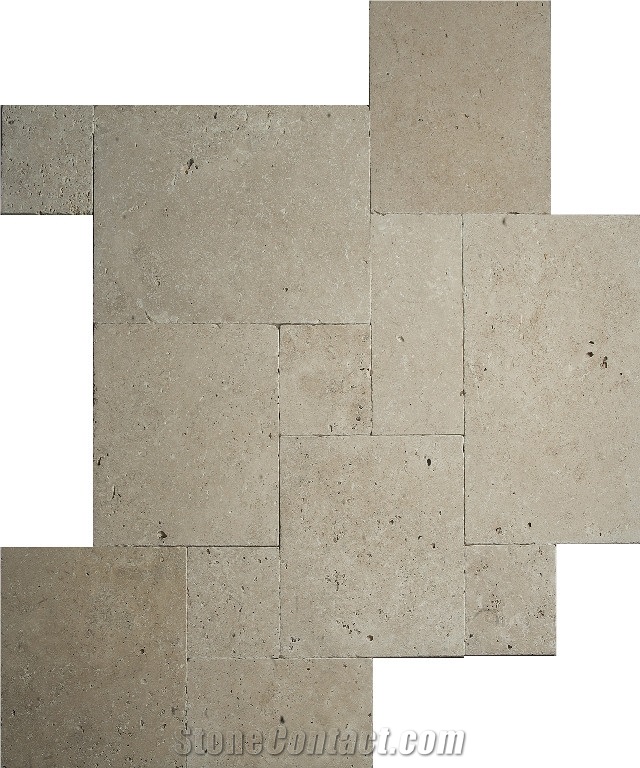 Egeus Travertine Linos French Pattern