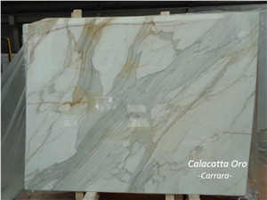 Calacatta Oro Carrara Marble Slabs