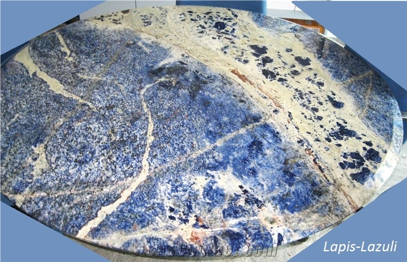 Lapis Lazuli Limestone Tiles & Slabs, Blue Limestone Tiles & Slabs Namibia