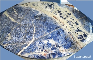 Lapis Lazuli Limestone Tiles & Slabs, Blue Limestone Tiles & Slabs Namibia