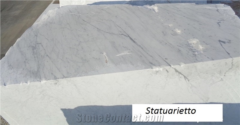 Statuarietto Marble Tiles & Slabs, White Marble Tiles & Slabs Italy