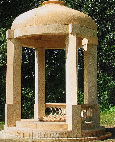 Buff Sandstone Gazebo, Yellow Sandstone Gazebo