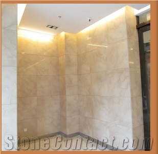 Beige Marble Building Walling