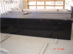 Galaxy Black Granite Countertop, Black Granite Kitchen Countertops Galaxy Black Granite Countertop, Black Granite Kitchen Countertops