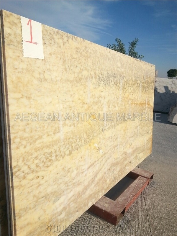 Afyon Honey Slabs, Afyon Yellow Marble Polished Tiles & Slabs, Floor Tiles, Wall Tiles