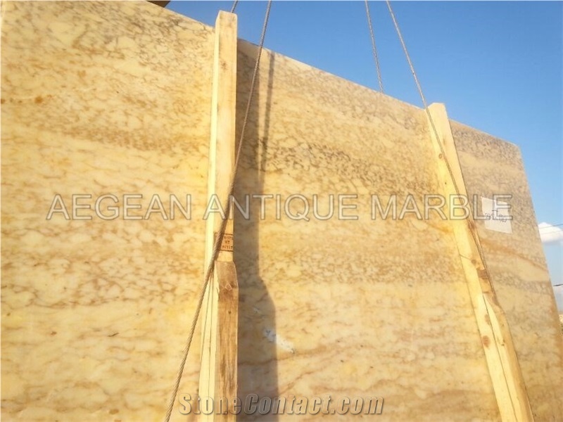 Afyon Honey Slabs, Afyon Yellow Marble Polished Tiles & Slabs, Floor Tiles, Wall Tiles