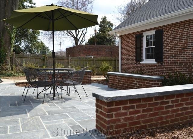 Alberene Old Dominion Soapstone Patio Pavers, Grey Soapstone Cube Stone & Pavers Us