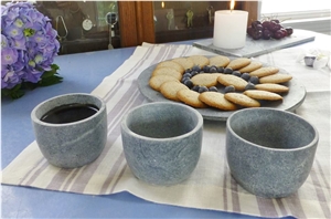 Alberene Soapstone - Old Dominion Soapstone Coffee Cups, Grey Soapstone Cups United States